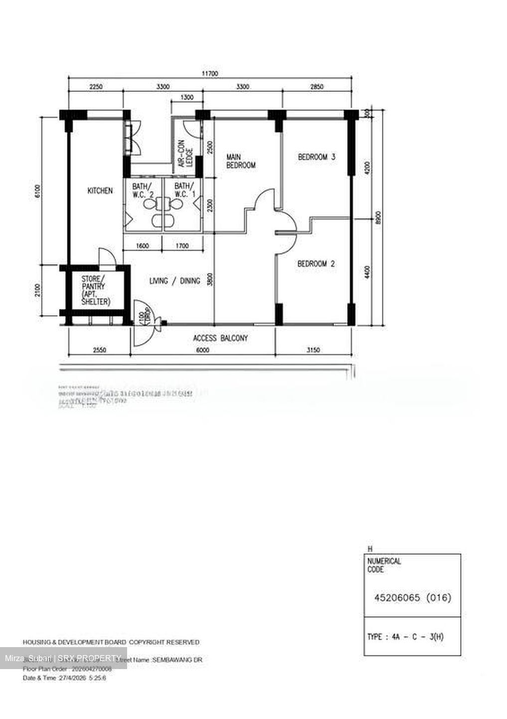Blk 478 Sembawang Drive (Sembawang), HDB 4 Rooms #551598471